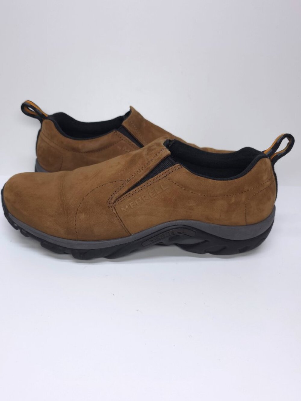 Merrell Jungle Moc J60831 Men's 10.5 Brown Nubuck Leather Shoes
